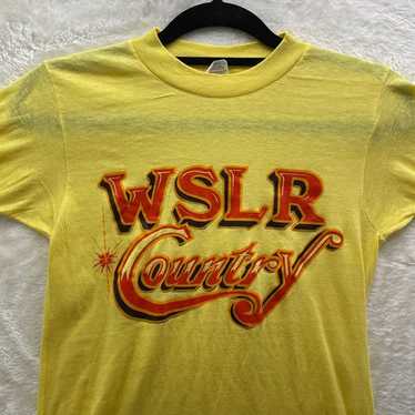 ROACH VINTAGE 70'S SINGLE STITCH WSLR COUNTRY RAD… - image 1