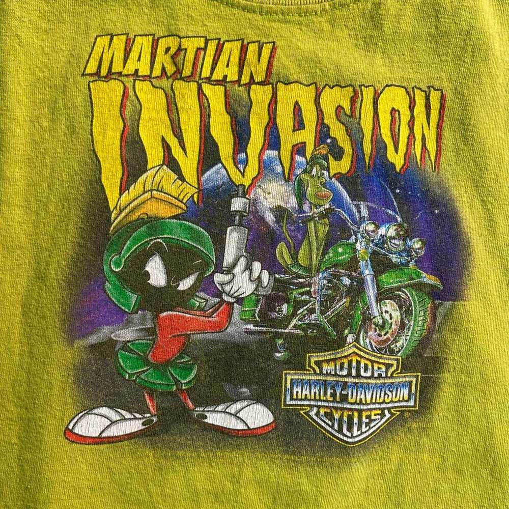 【Harley-Davidson x Looney Tunes】T-shirt S size Vi… - image 11