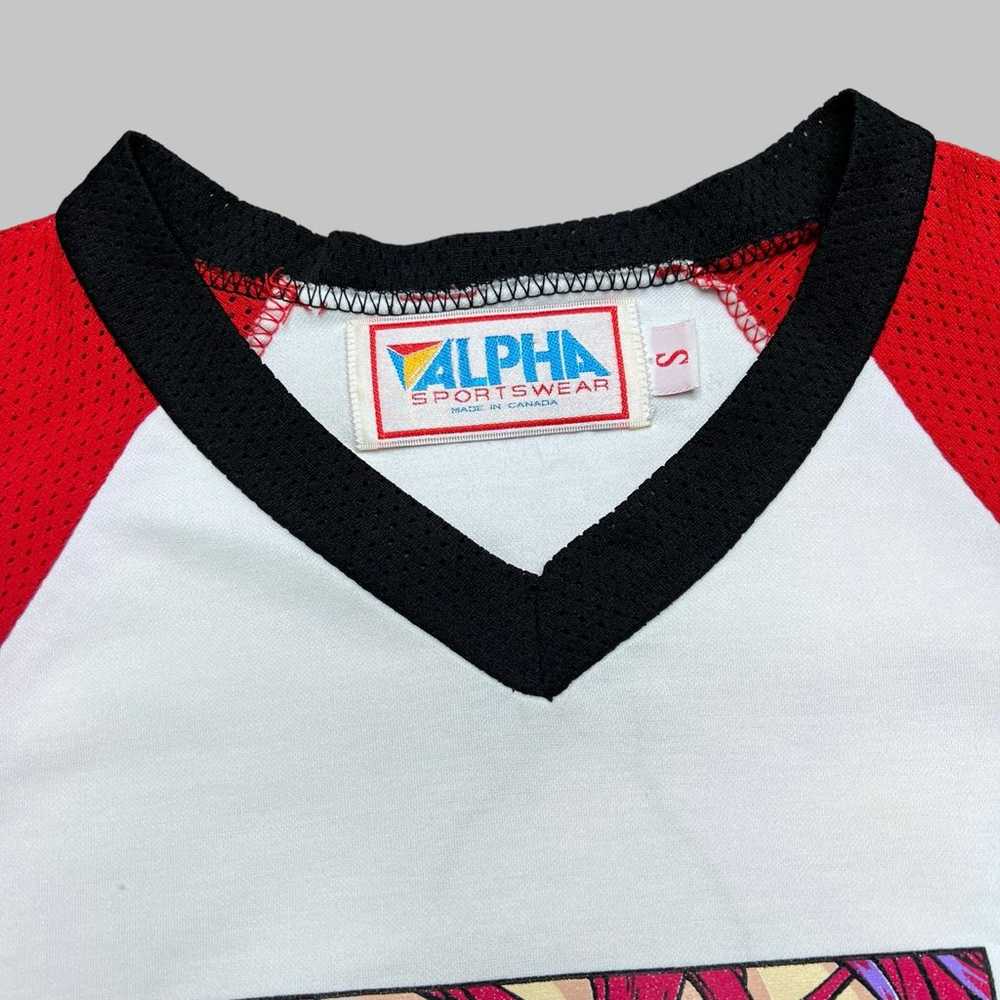 Vintage 1990s Pig Pen Anime Graphic Mesh Jersey - image 2