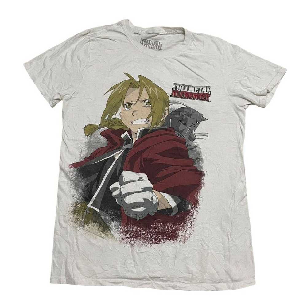 【00s Fullmetal Alchemist Official Anime T-shirt i… - image 1