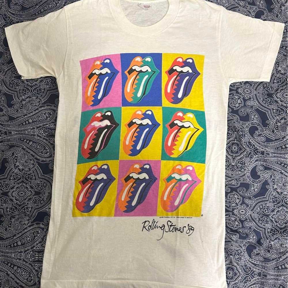 89 Rolling Stones T-shirt. - image 1