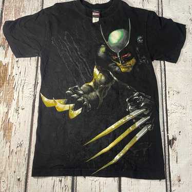 Vintage 2000s Y2k Wolverine Marvel Comic Book Shi… - image 1