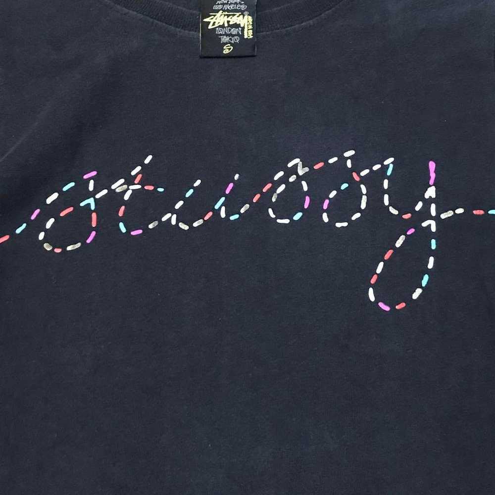 Vintage Stussy T-shirt made in the USA from the 9… - image 2