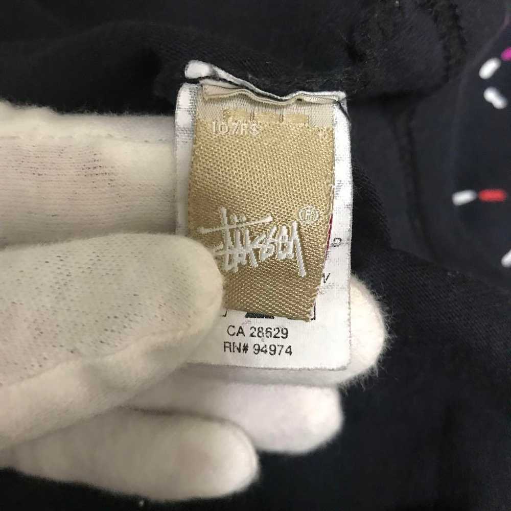 Vintage Stussy T-shirt made in the USA from the 9… - image 6