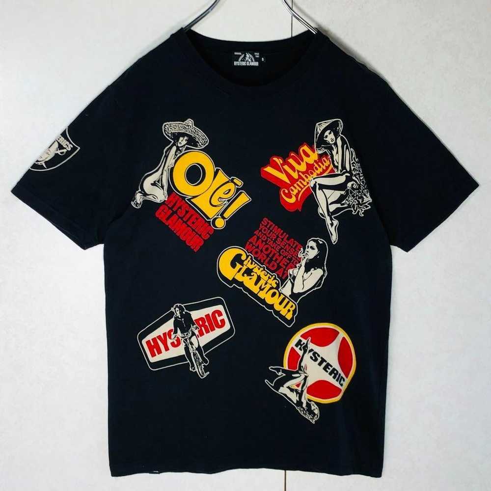 【Rare Design】Hysteric Glamour His Girl Logo All O… - image 2