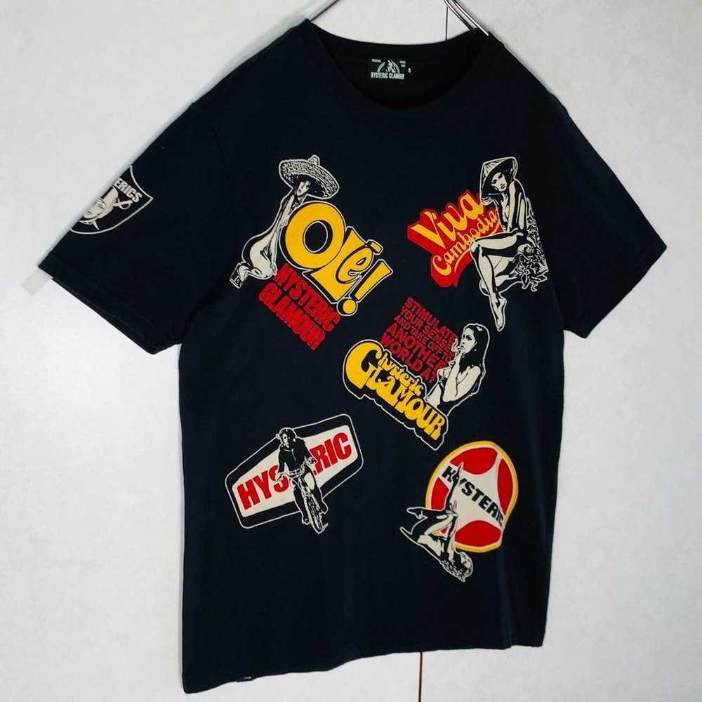 【Rare Design】Hysteric Glamour His Girl Logo All O… - image 3