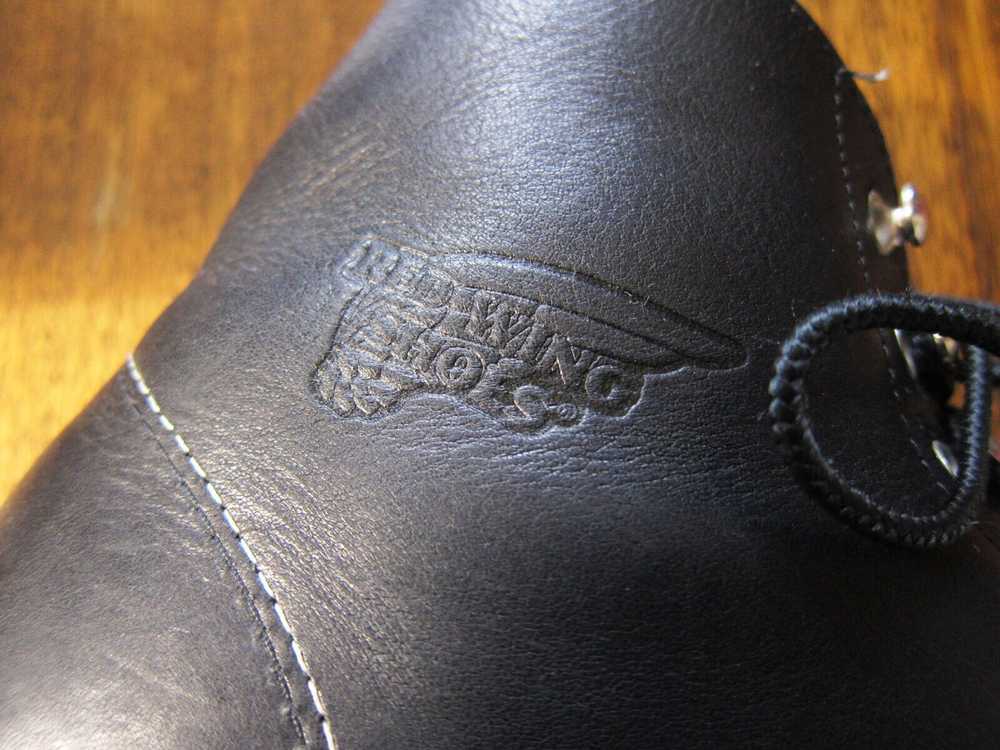 Red Wing RED WING 9070 Black Round Toe Leather Bo… - image 6