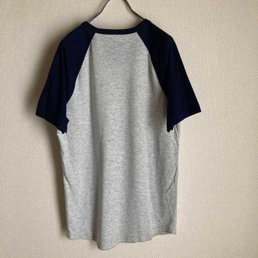 American Eagle raglan T-shirt cut and sew with py… - image 3