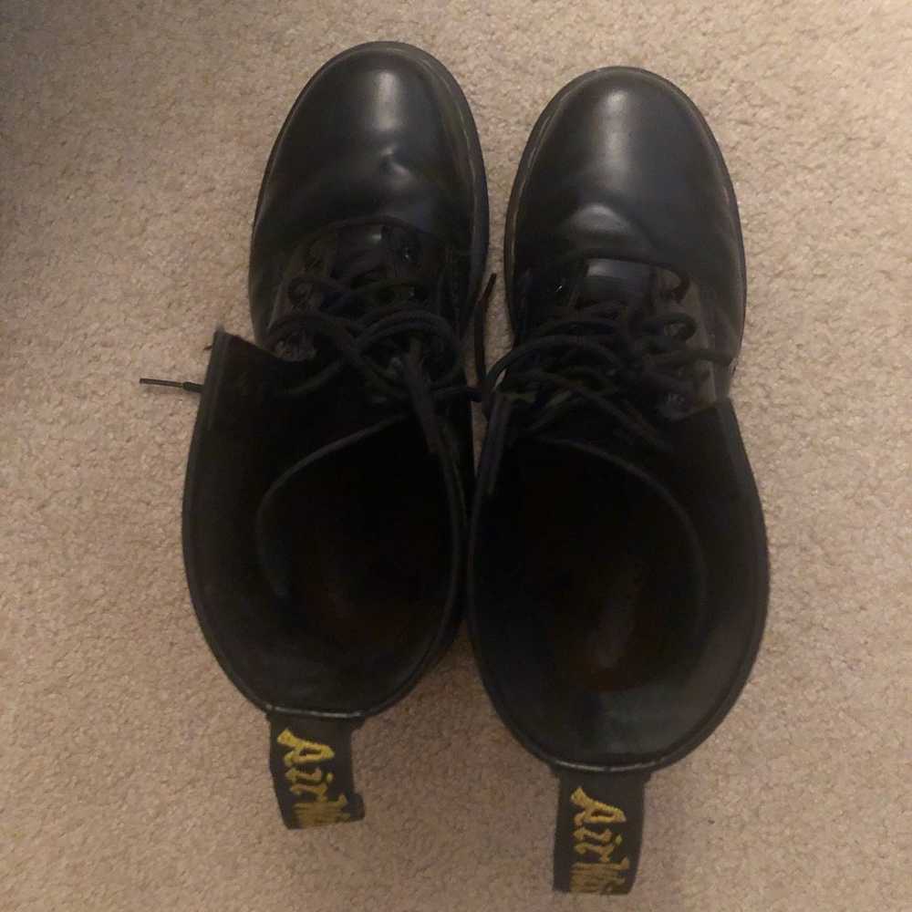 Dr Martens Black Combat  Boots - image 3