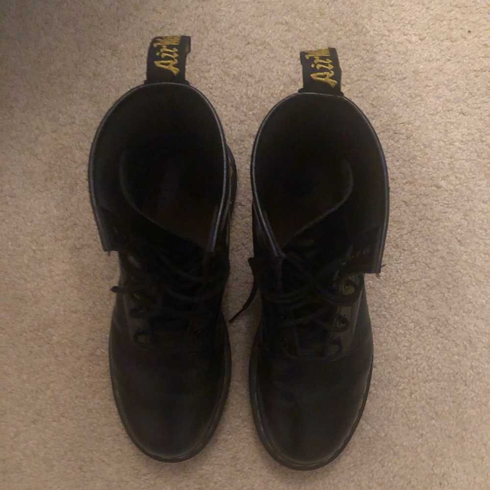 Dr Martens Black Combat  Boots - image 7