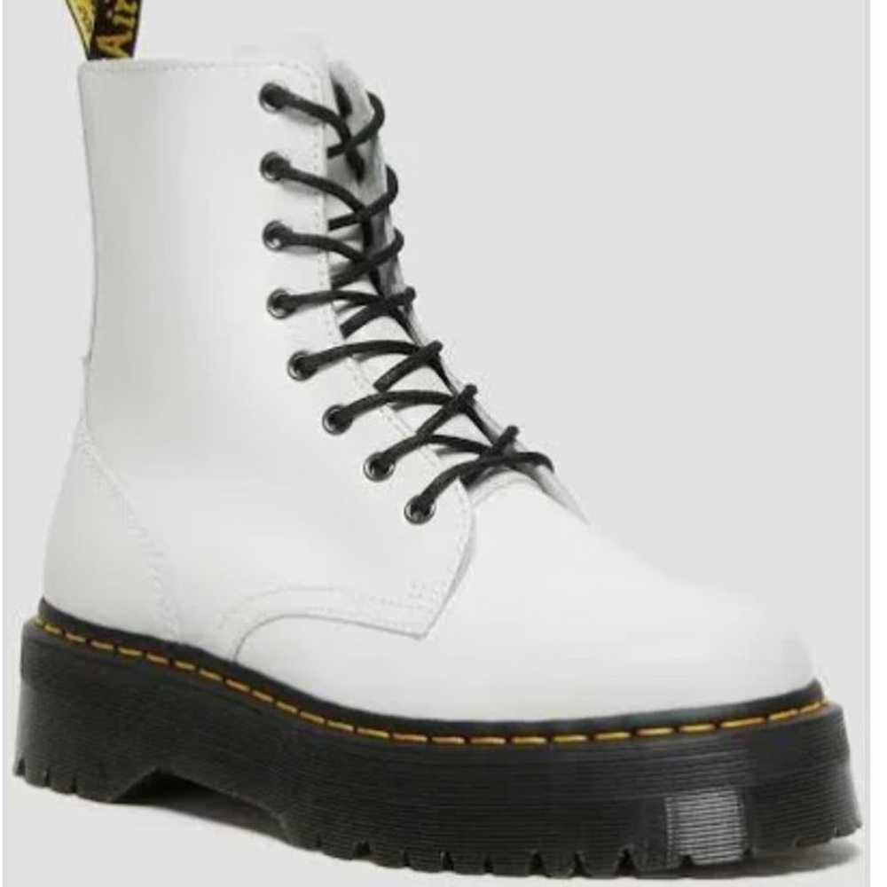 Dr. Martens Jadon Boots in White - image 1