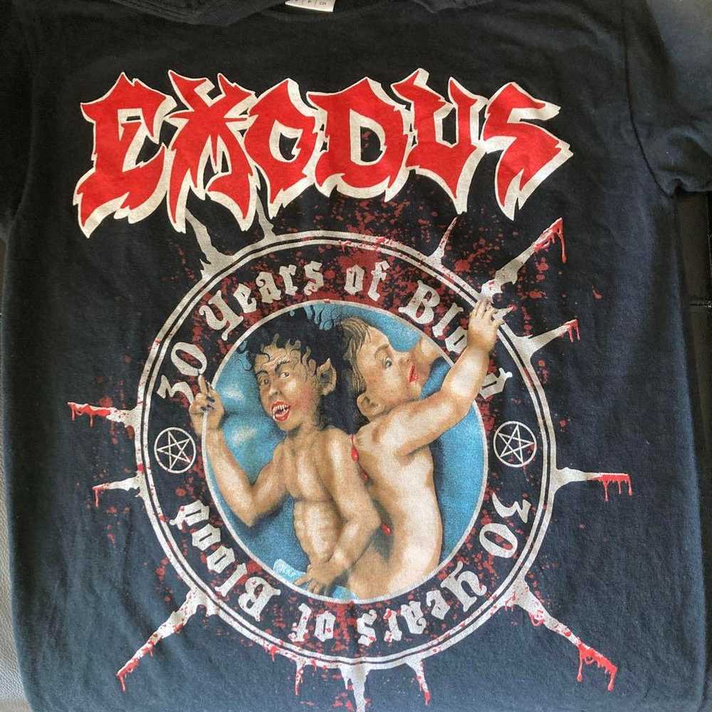 ★ EXODUS ★ 30 Years of Blood T-shirt - image 5