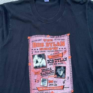 VTG 2006 Bob Dylan Show Concert Tee SMALL Merle H… - image 1