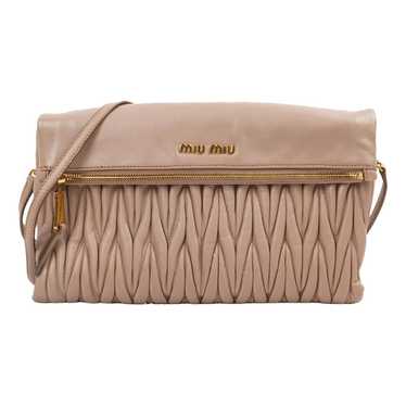 Miu Miu Matelassé leather crossbody bag - image 1