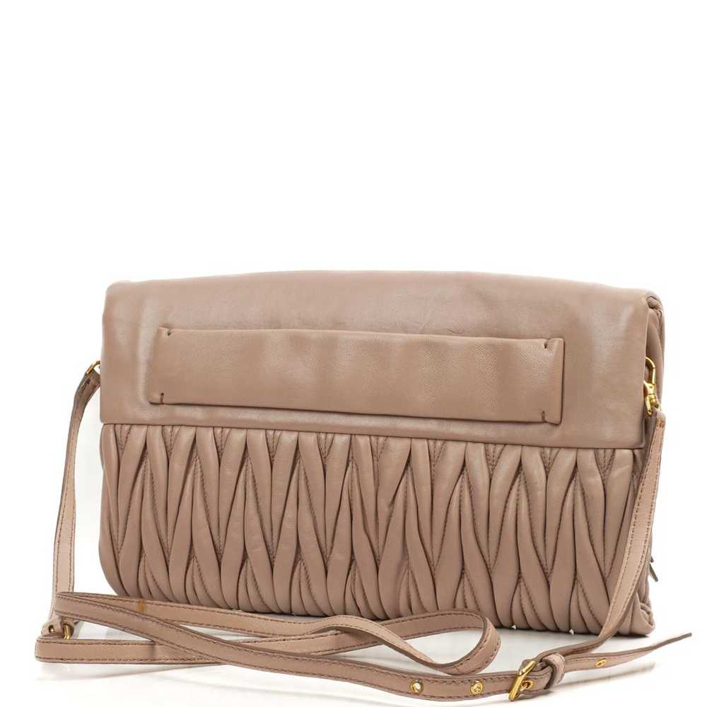 Miu Miu Matelassé leather crossbody bag - image 2