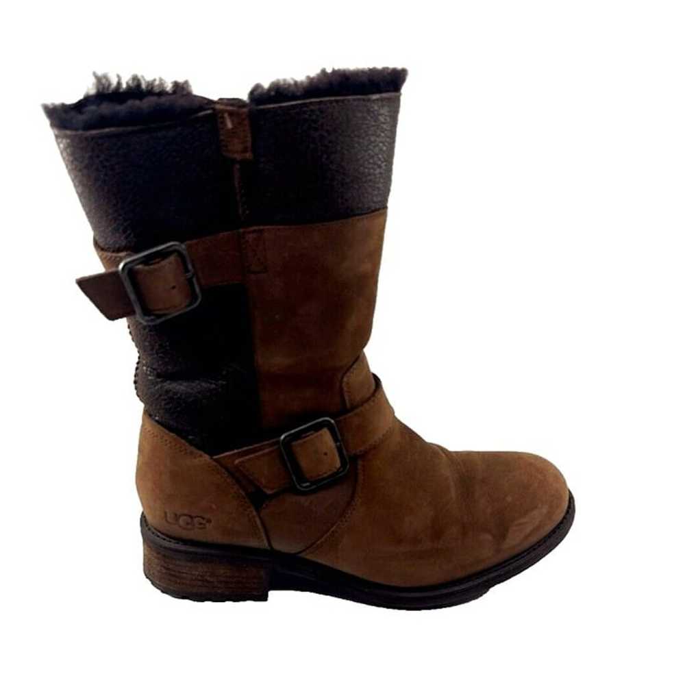 UGG Mid Shaft Boot - OREGON Stout Buckle/Zip - US… - image 1