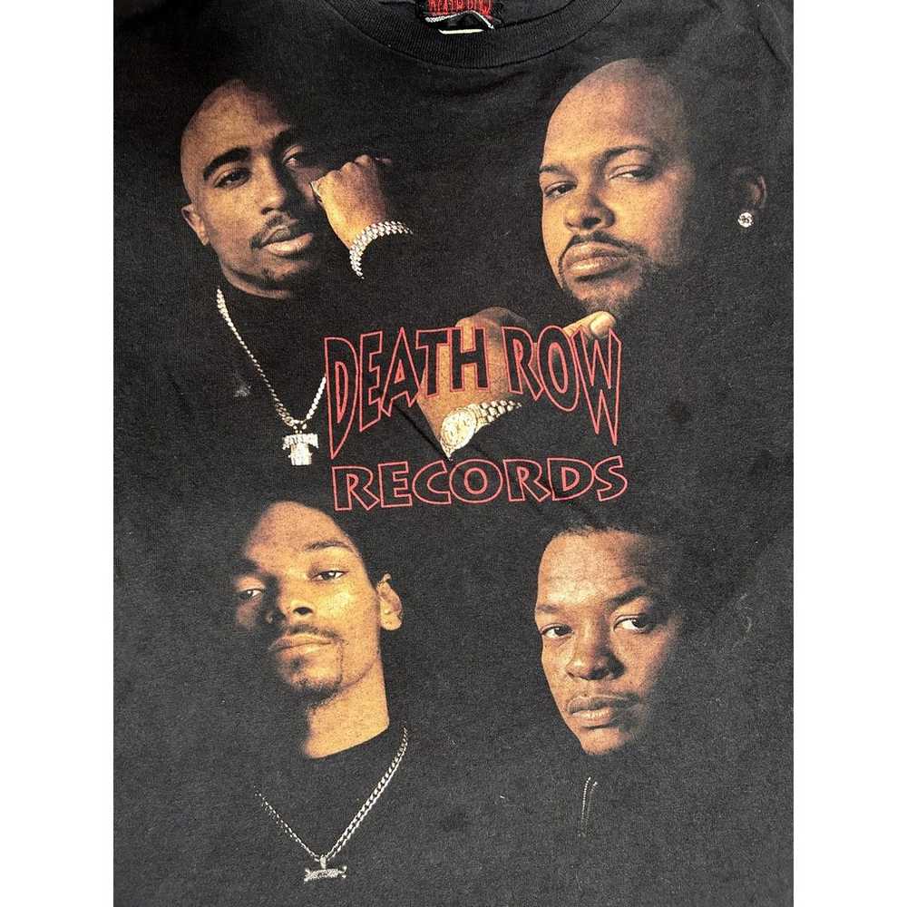 Vintage Death Row Records Group Shirt - image 3