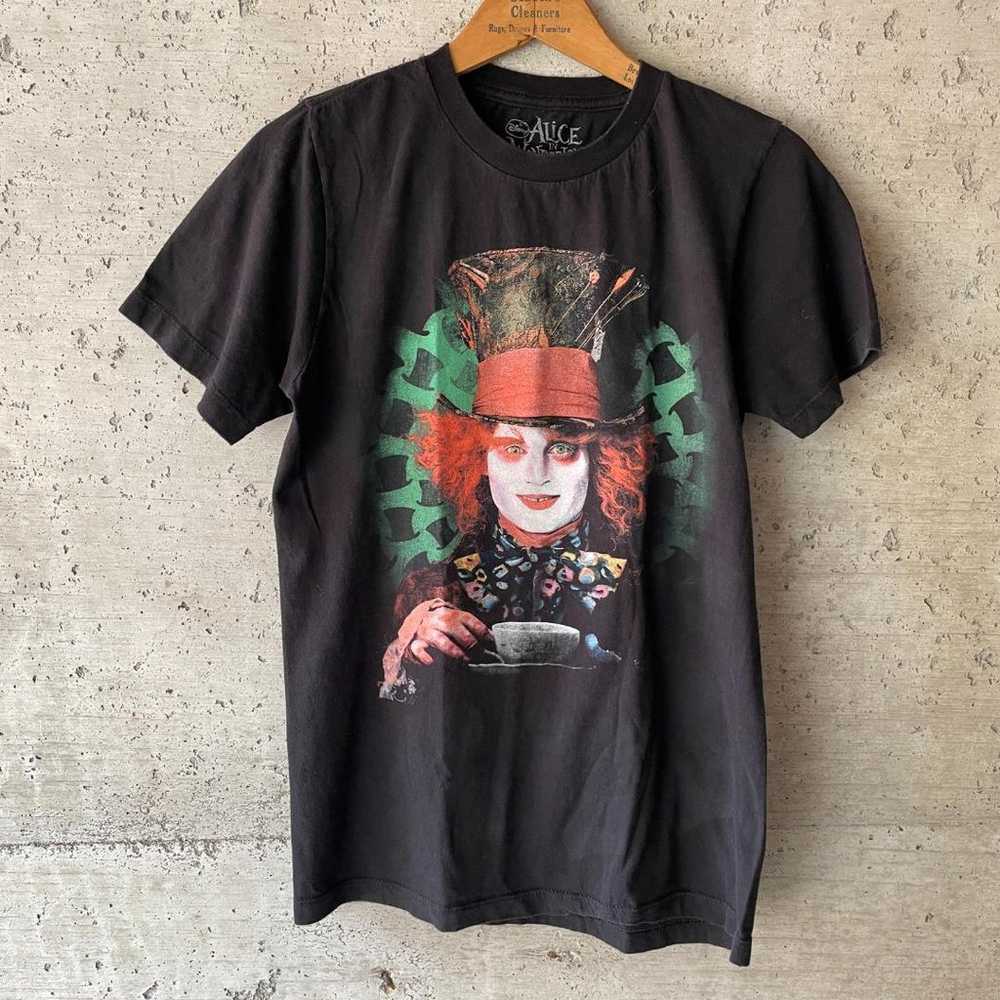 T-shirt Johnny Depp Alice in Wonderland 2010 Movi… - image 3