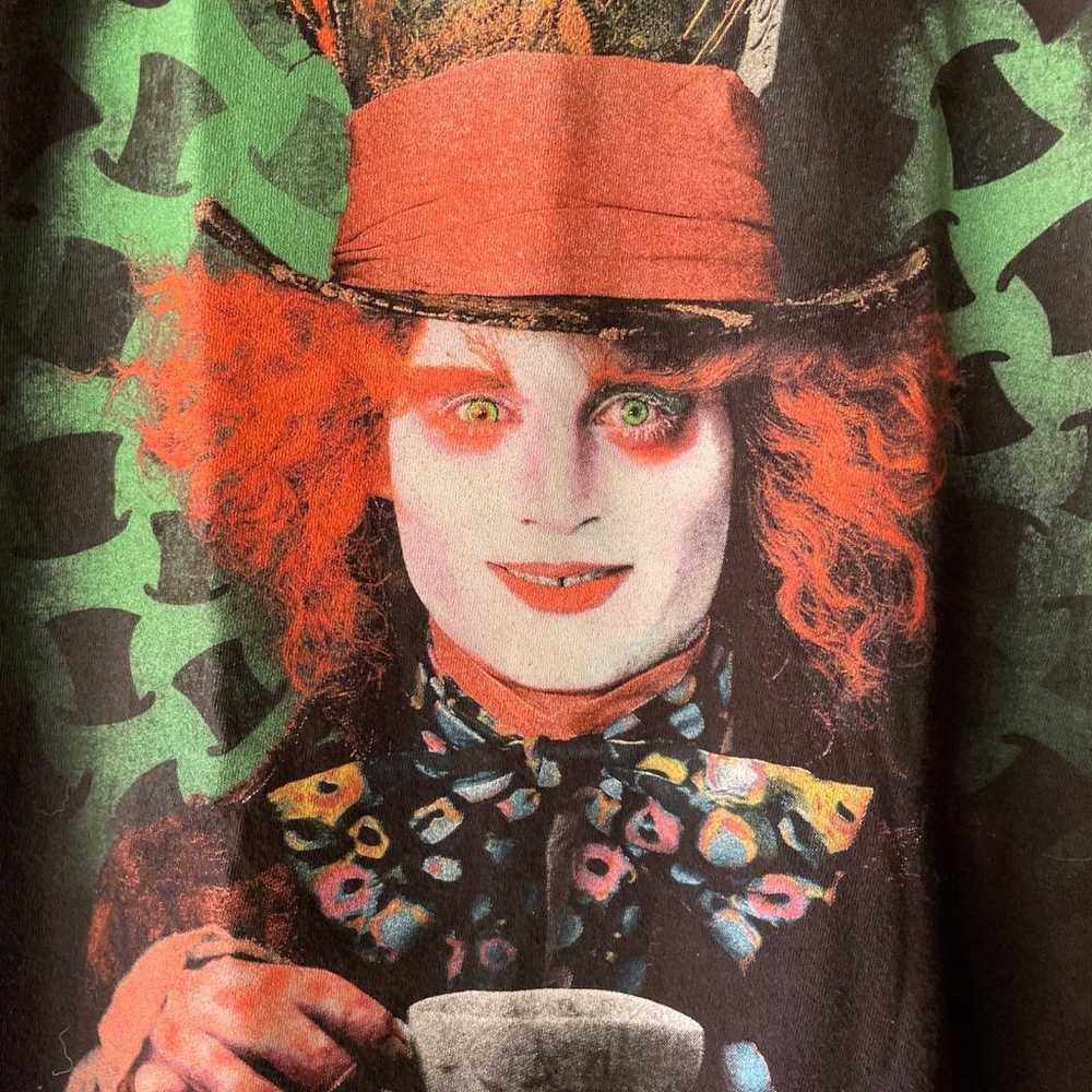 T-shirt Johnny Depp Alice in Wonderland 2010 Movi… - image 5