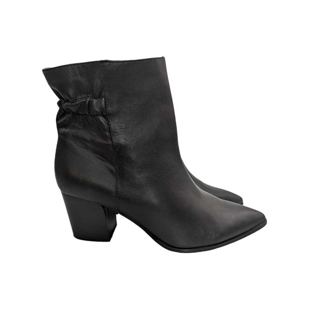 Sole Society Maeryn Bootie Heeled Ankle Boots Bla… - image 3