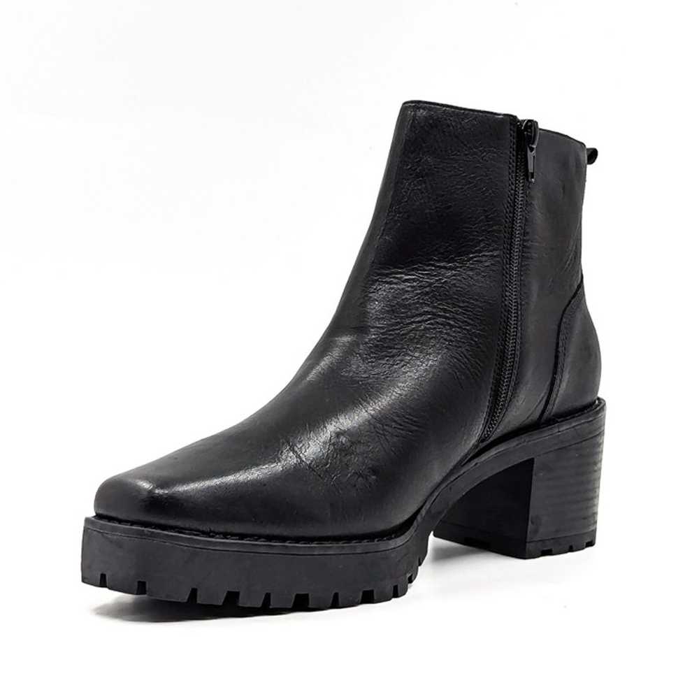 André Assous Women Milla Black Leather Square Toe… - image 3