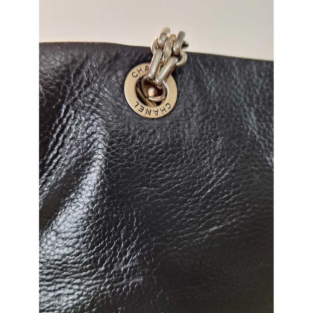 Chanel Vintage Cc Chain leather tote - image 6