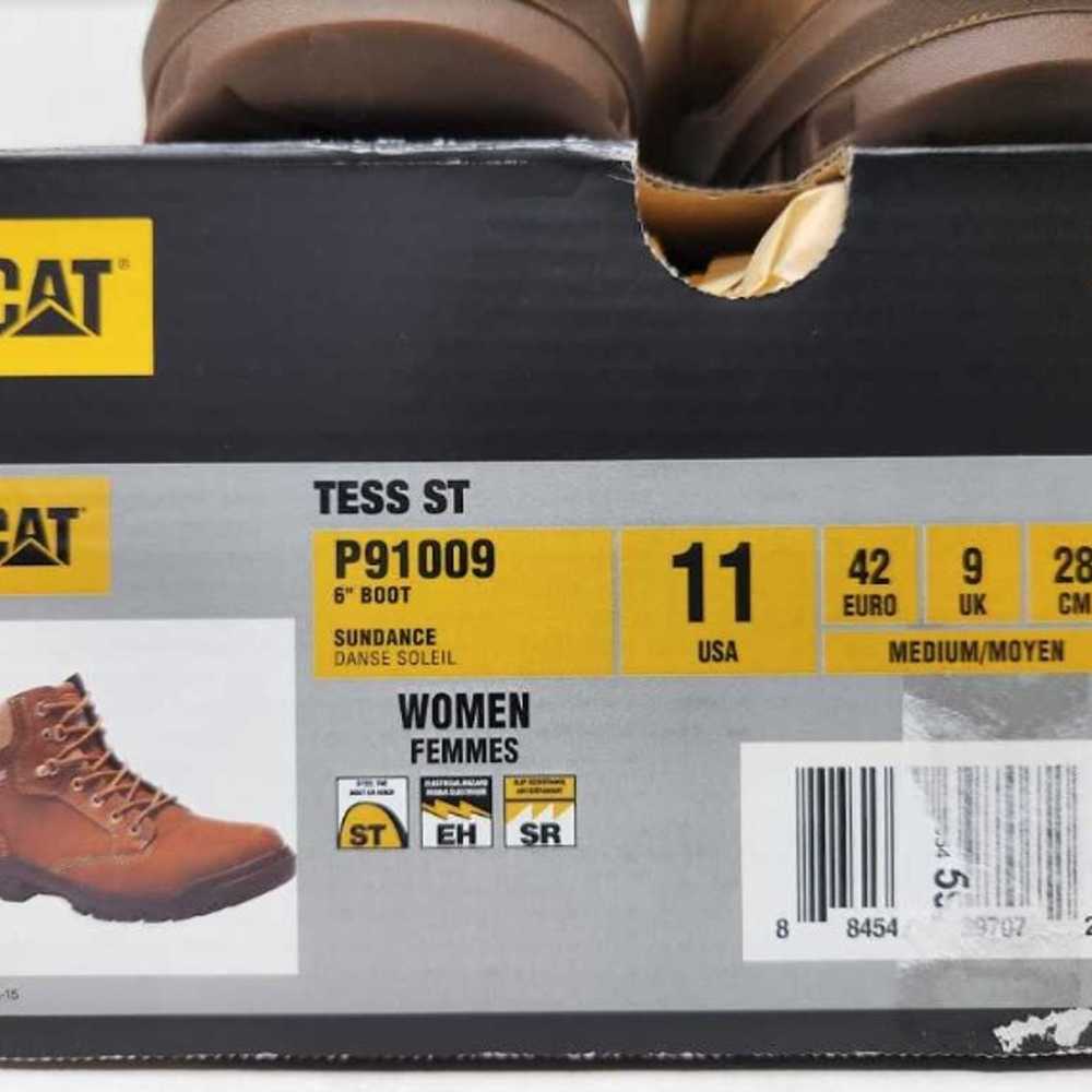 New women's 11 Cat Tess ST steel toe construction… - image 3