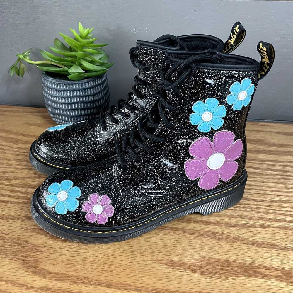 Doc Martens 1460 AirWair Cosmic Glitter Floral La… - image 1