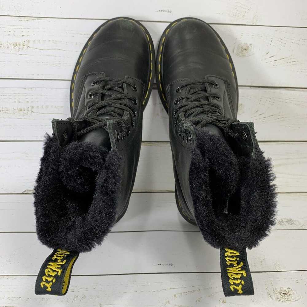 Dr Martens Serena 1460 Faux Fur Lined Lace Up Boo… - image 7