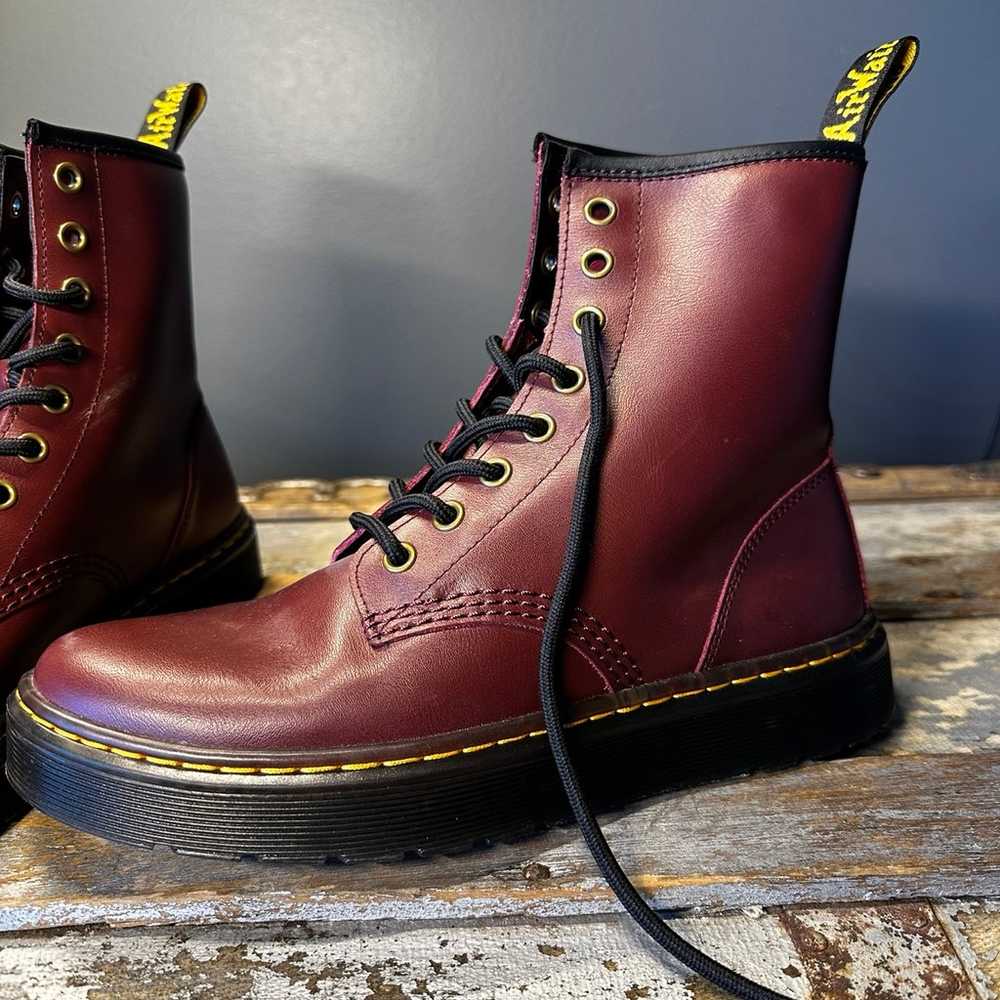 Dr. Martens Zavala Size 7 Maroon - image 3