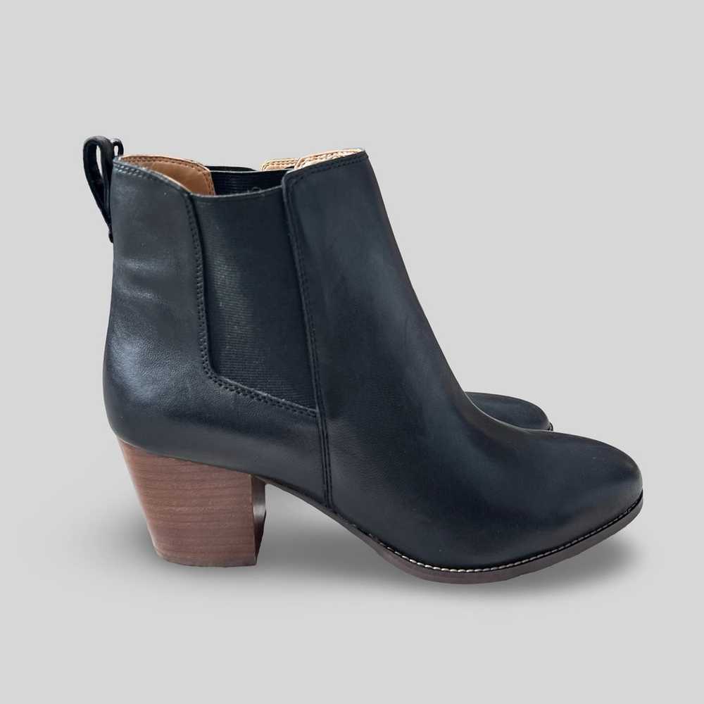 J.Crew Rory Black Leather Chelsea Boots - image 3