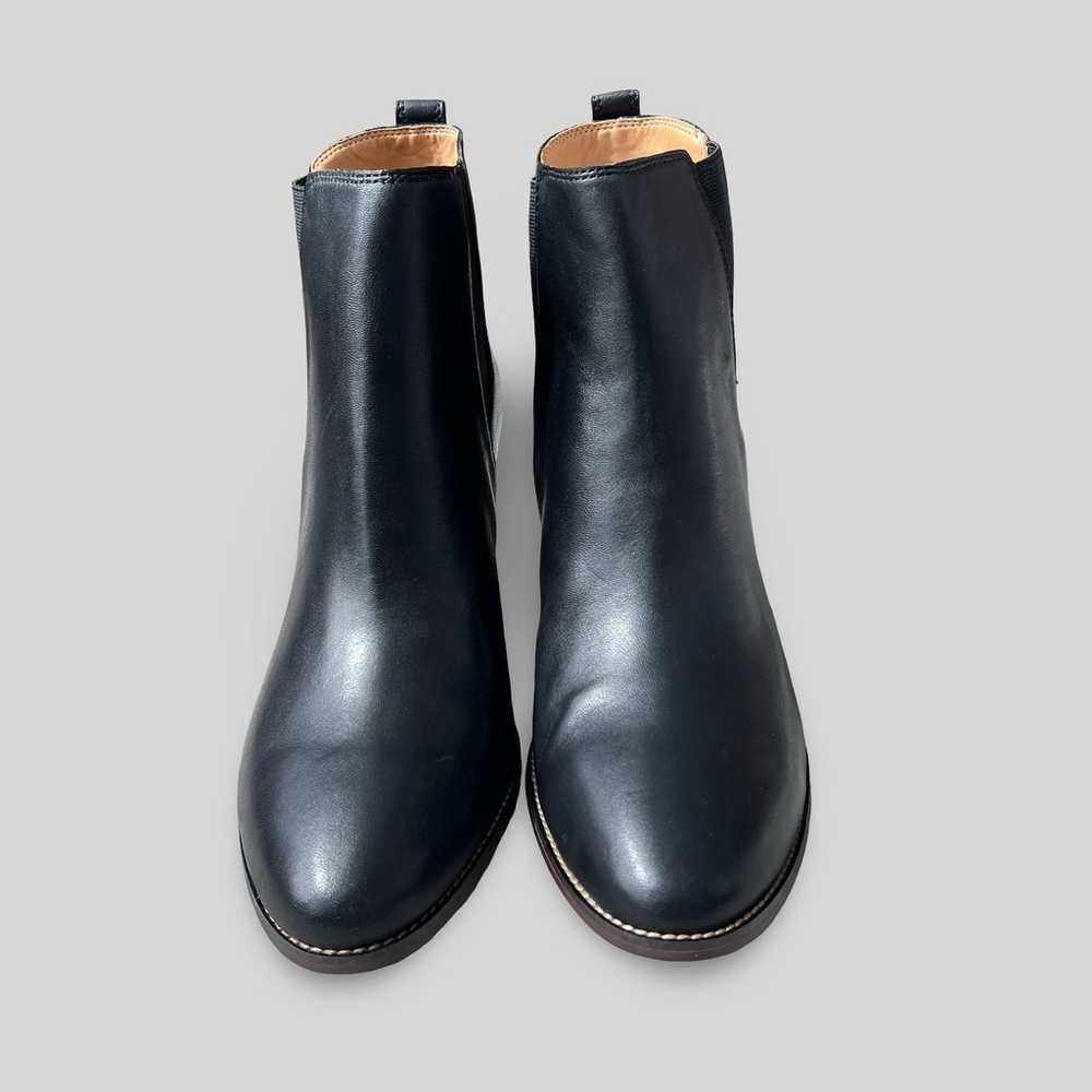 J.Crew Rory Black Leather Chelsea Boots - image 5