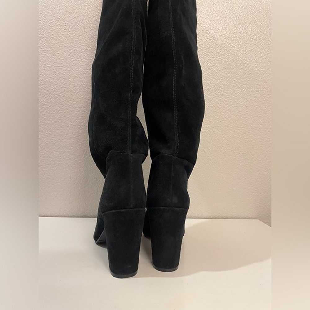 Nine West Women’s Long Suede Black Boots Size 9.5 - image 6