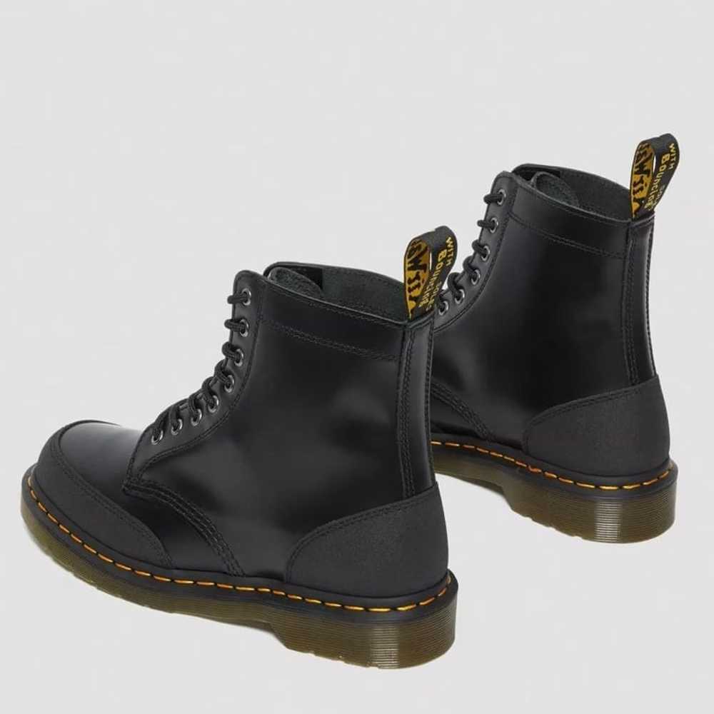 Dr Martens 1460 GUARD PANEL LEATHER LACE UP BOOTS… - image 3