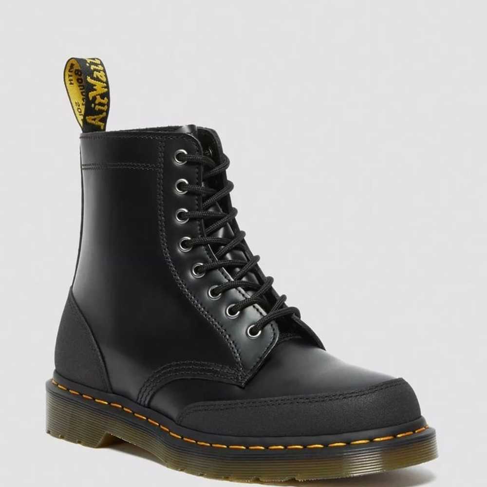 Dr Martens 1460 GUARD PANEL LEATHER LACE UP BOOTS… - image 5