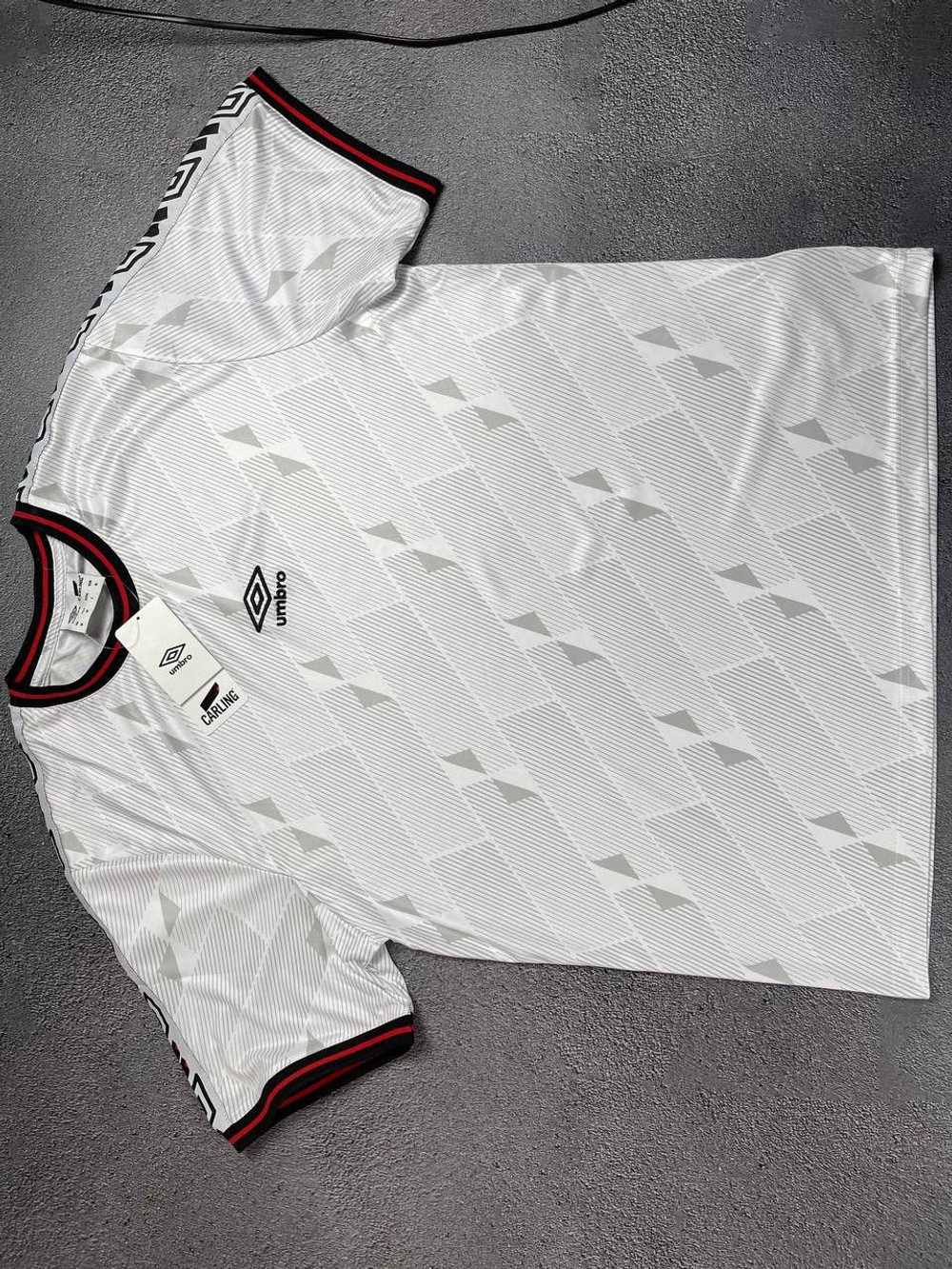 BLOKE × Soccer Jersey × Umbro Umbro white footbal… - image 1