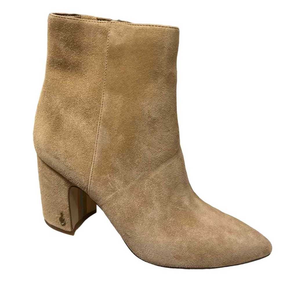 Sam Edelman Golden Carmel Hilty Suede Boots Size … - image 1