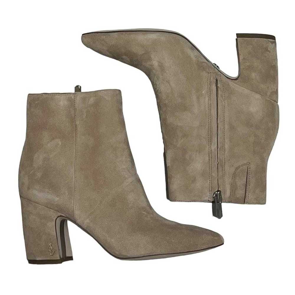 Sam Edelman Golden Carmel Hilty Suede Boots Size … - image 3