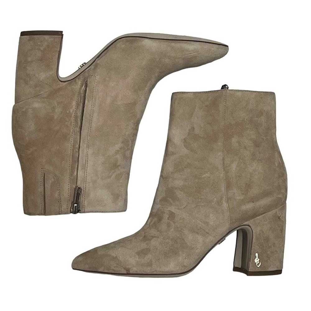 Sam Edelman Golden Carmel Hilty Suede Boots Size … - image 4