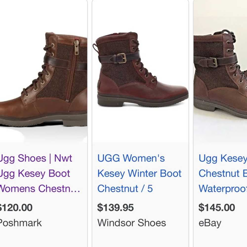 UGG Waterproof Kesey Winter Boots Chestnut - image 10