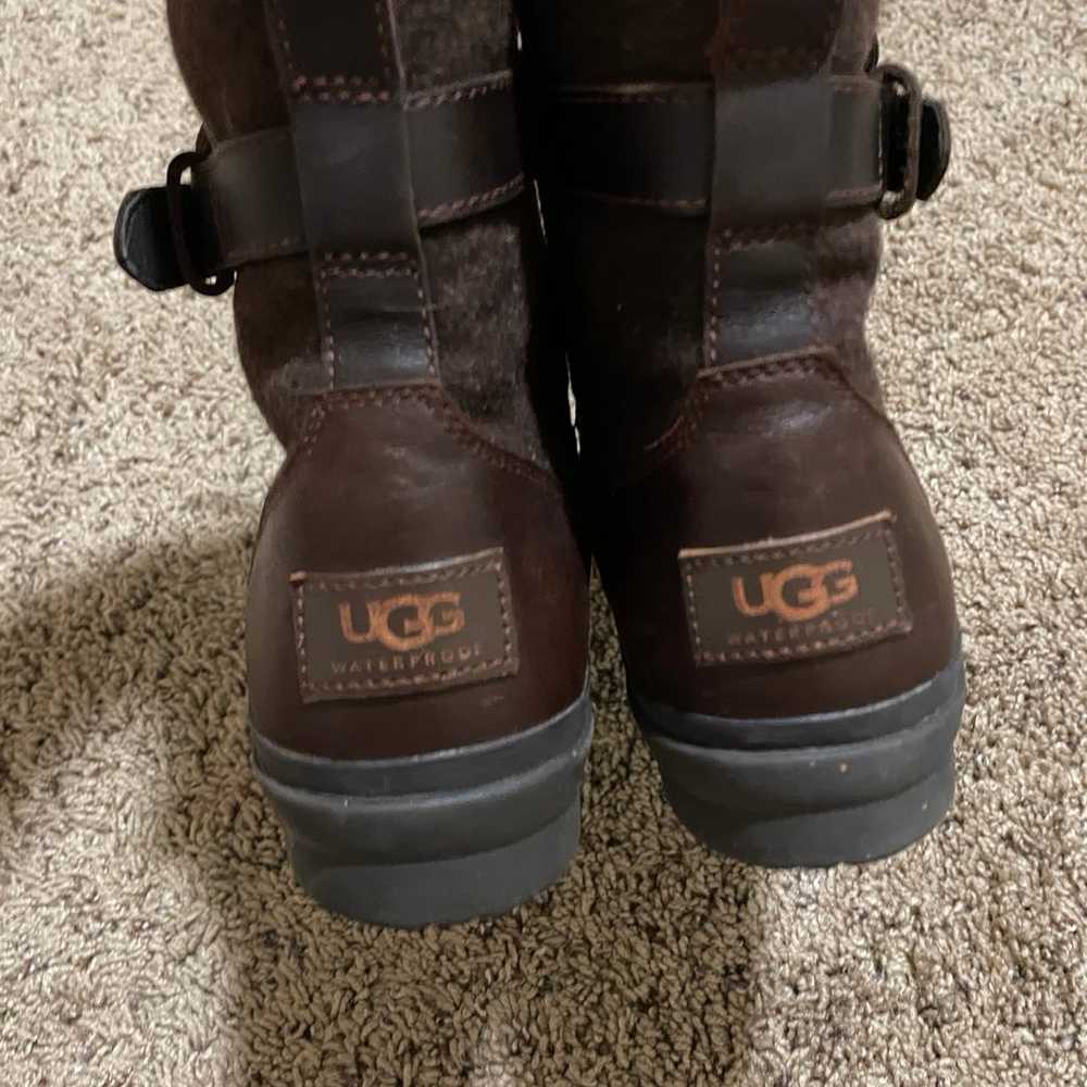 UGG Waterproof Kesey Winter Boots Chestnut - image 3