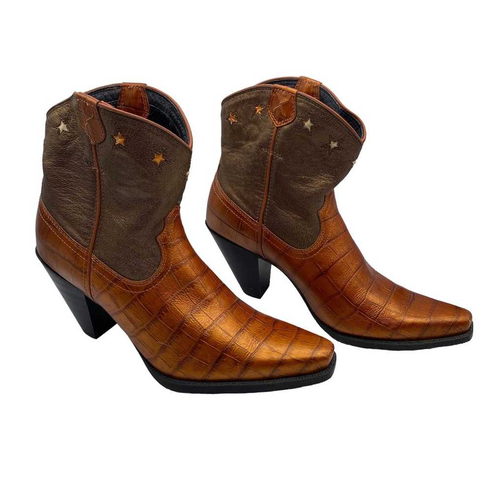 Twisted X WHHS002 Women's Metallic Bronze Brown L… - image 6