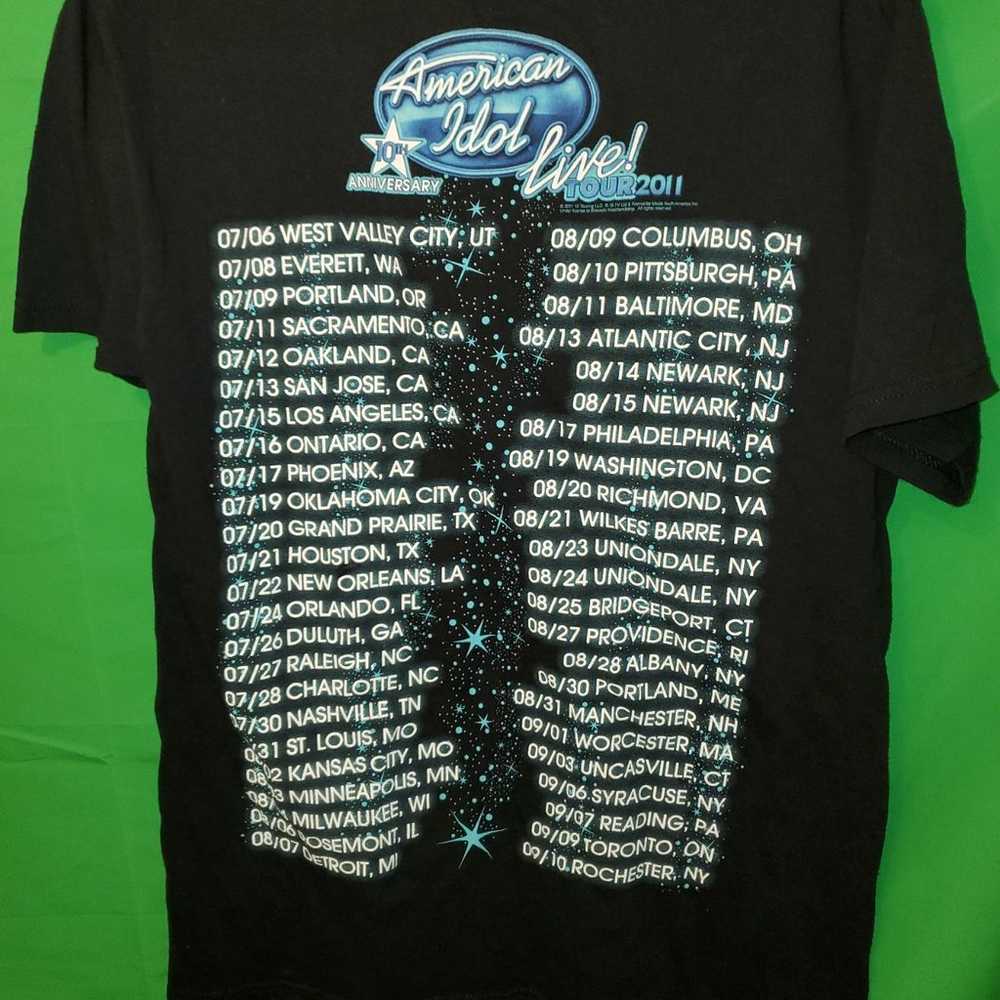 Vintage 2011 American Idol tout Tshirt M - image 3