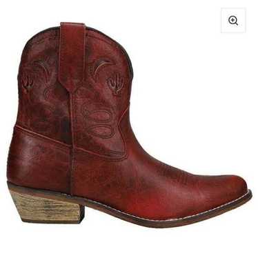 DINGO Adobe Rose Western Boot Size 10 - image 1