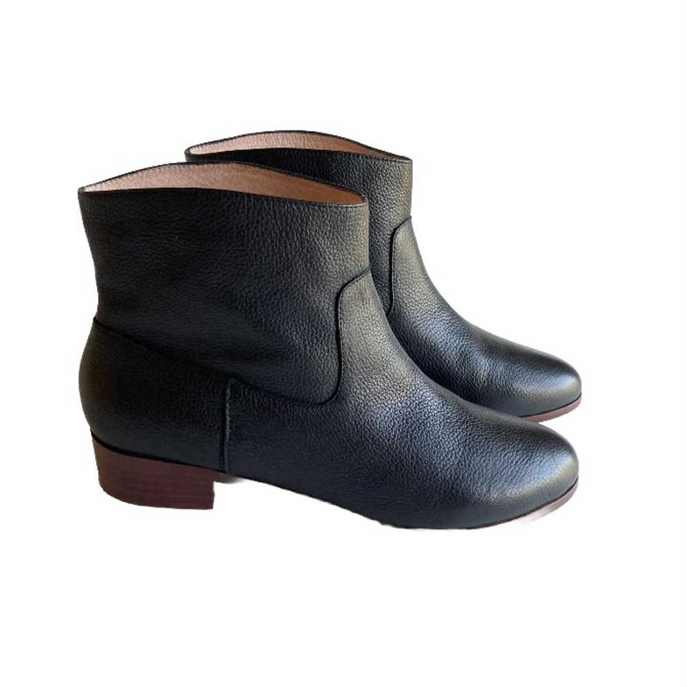 Kate Spade Black Genuine Leather Ankle Boots size… - image 1