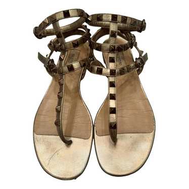 Valentino Garavani Rockstud leather sandal - image 1