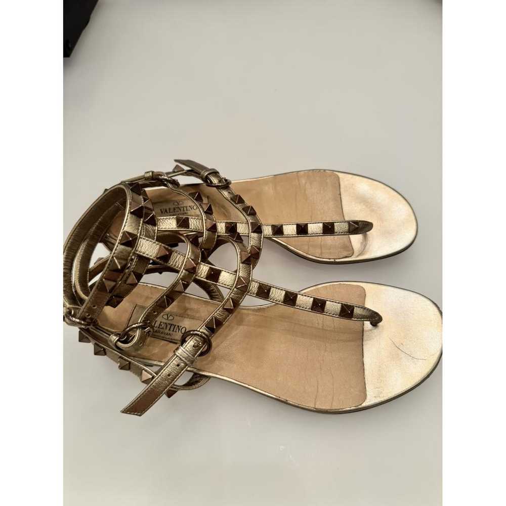 Valentino Garavani Rockstud leather sandal - image 4