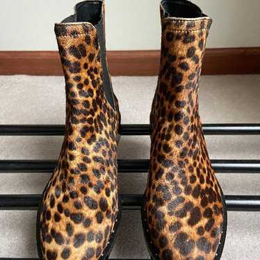 REBECCA MINKOFF Sabeen Leopard Boots NEW