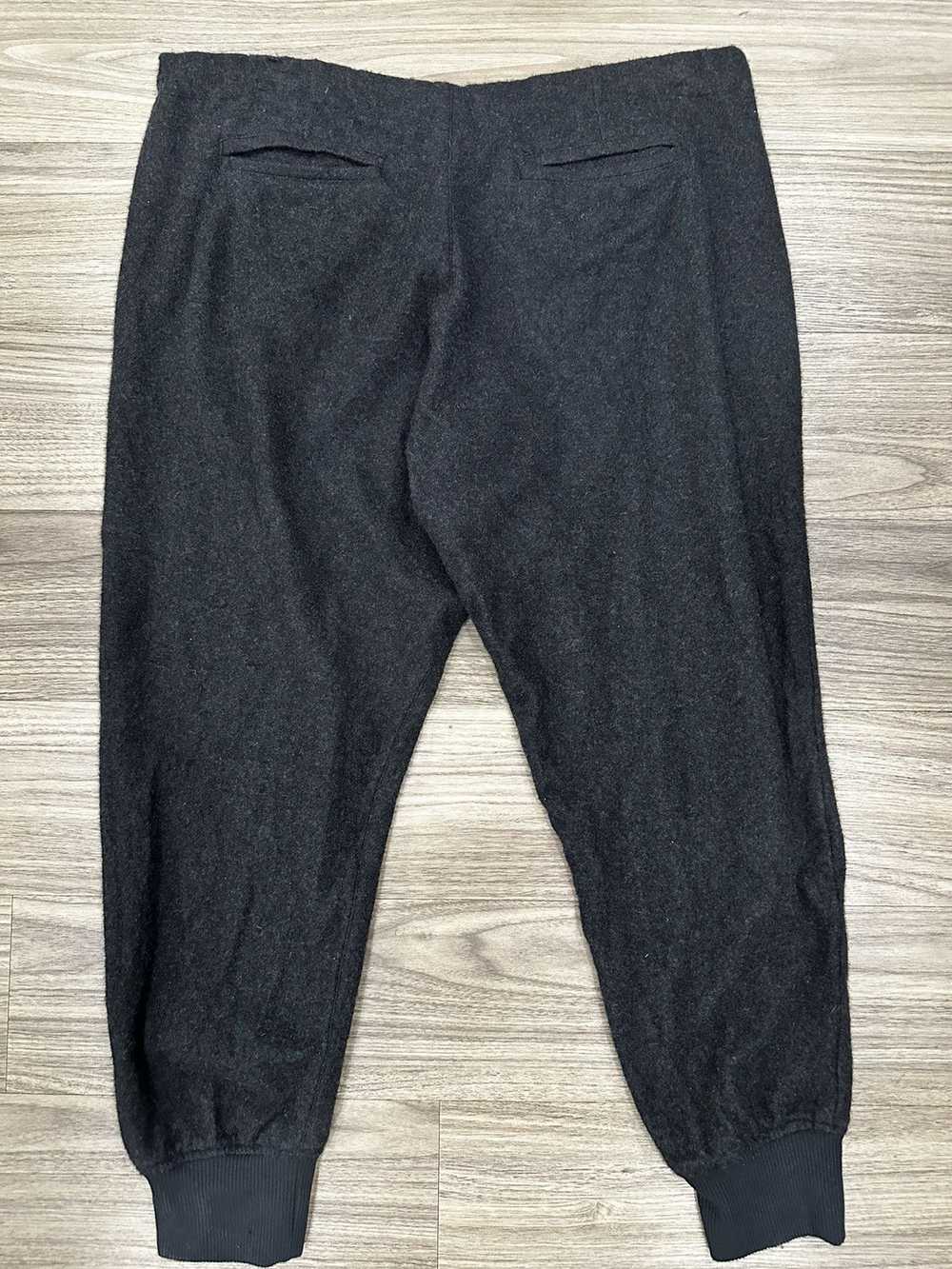 Greg Lauren Cashmere Charcoal Lounge Pants - image 2