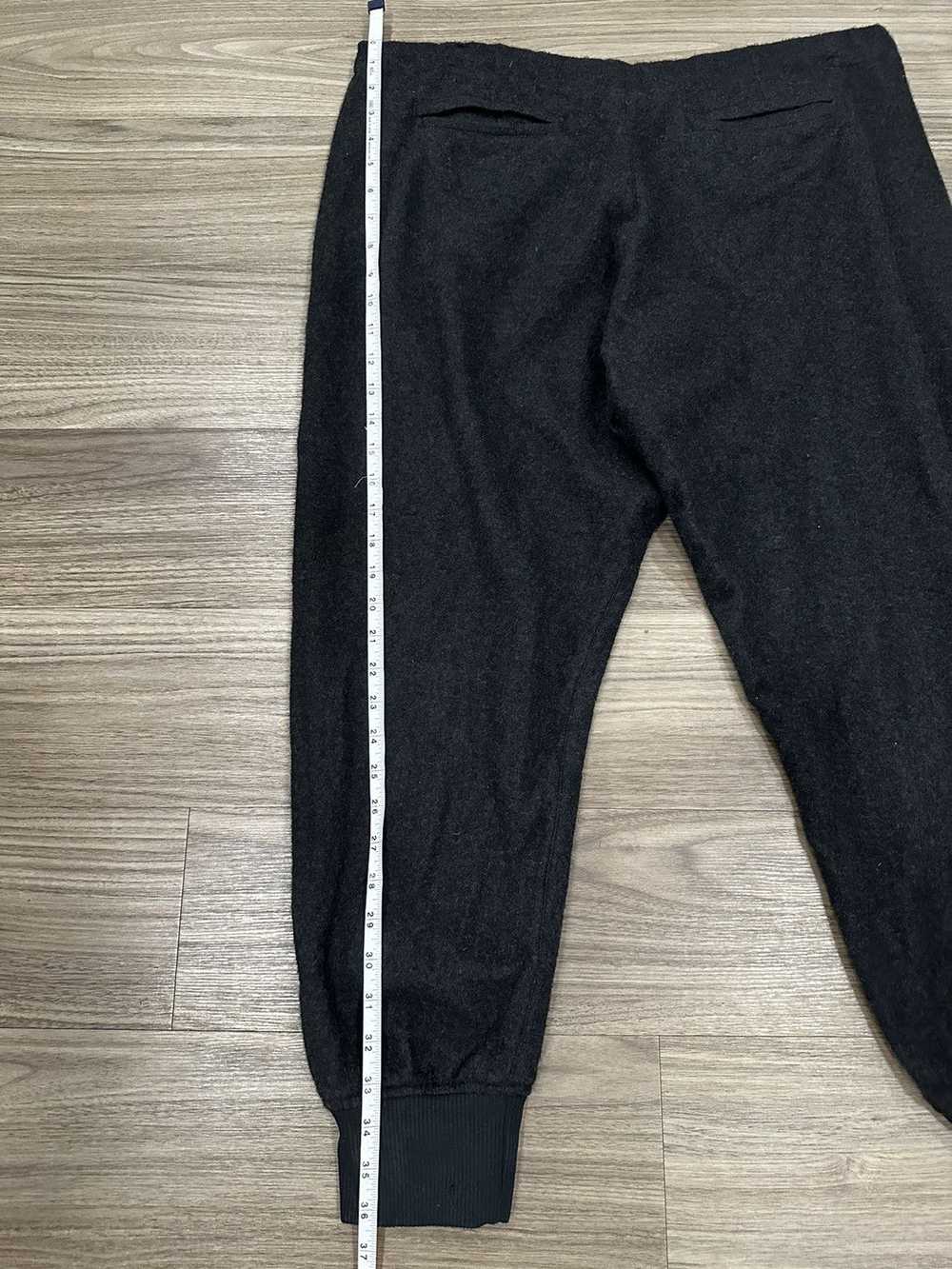 Greg Lauren Cashmere Charcoal Lounge Pants - image 7